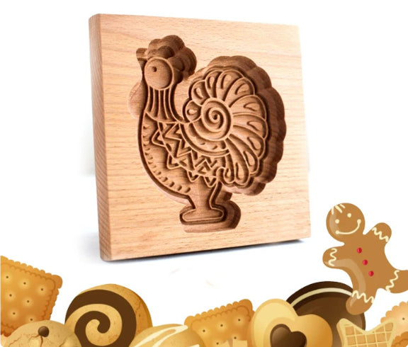 Cookie Cutter & Stamp Set for Baking - Provance Rose Style, Multiple Variants