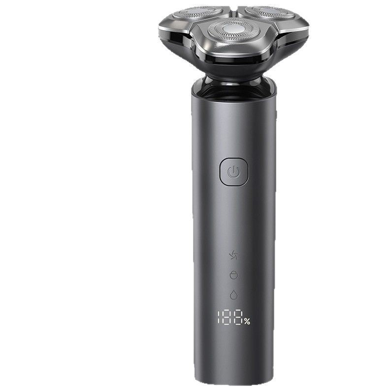 Electric Rechargeable Three-Head Shaver, Fully Washable