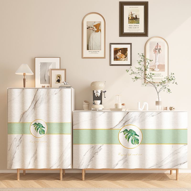Punch-Free Kitchen Cabinet Shade Curtain - Home & Garden Textiles