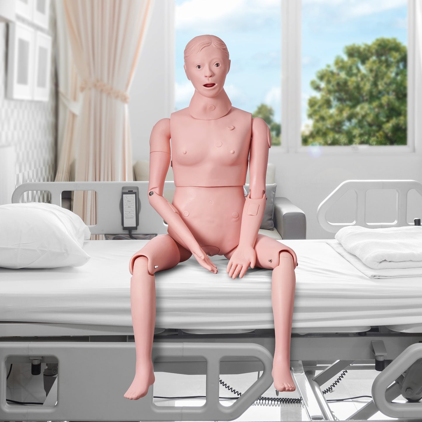 Lifelike Female Nursing Training Manikin for Medical Education
