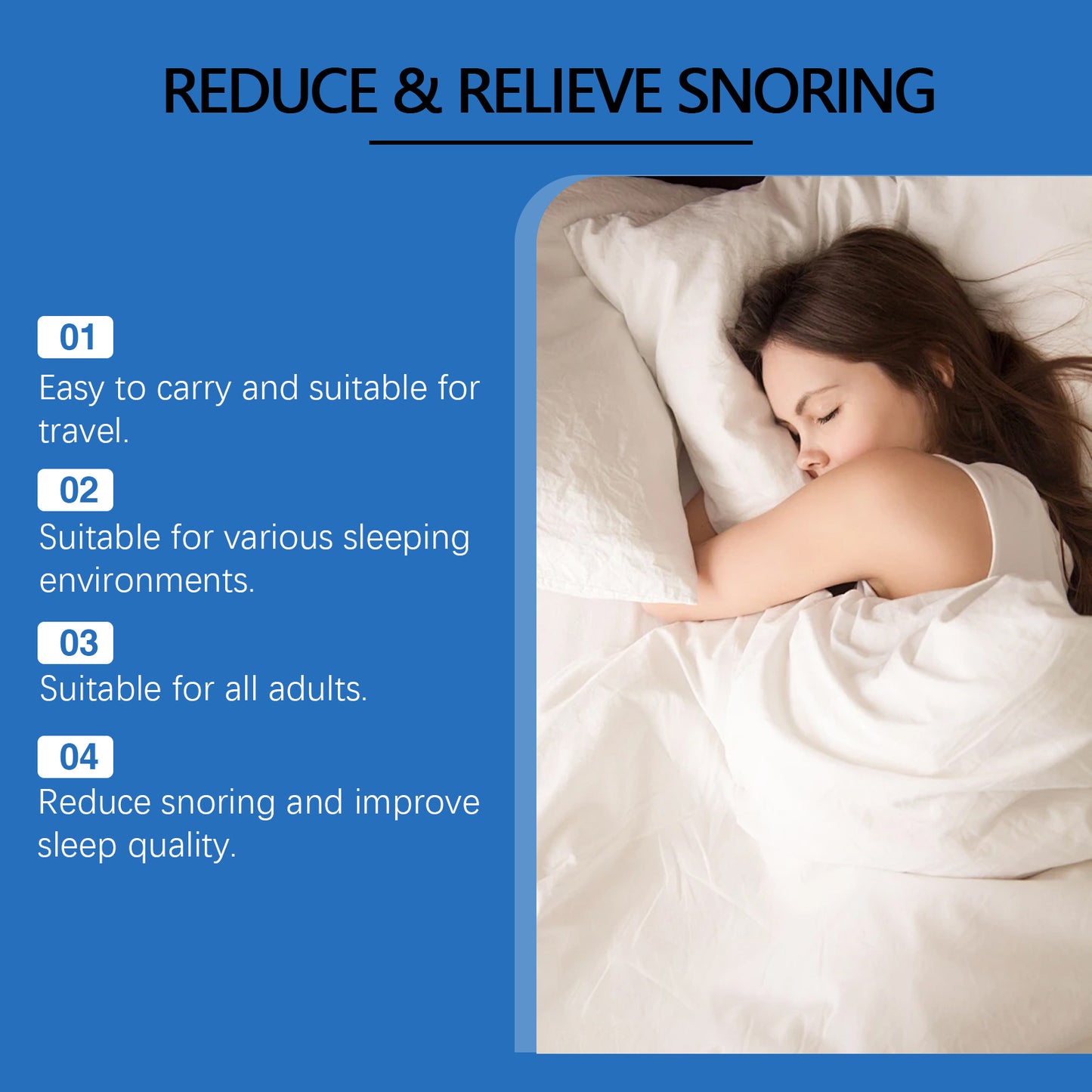 Natural Nasal Snore Relief Spray - 20ml Herbal Sleep Aid