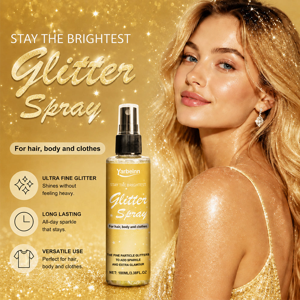 Shimmer Spray Makeup Set - Lightweight, Ultra-Fine Mist Finisher (100ml/200ml/300ml Variants)