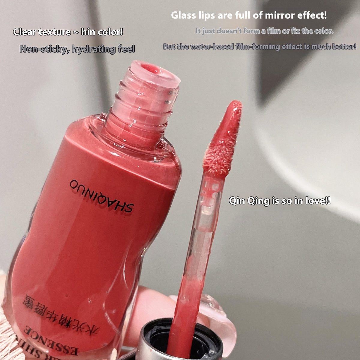 Hyaluronic Acid Lip Gloss for Moisturizing & Plumping - Multiple Colors