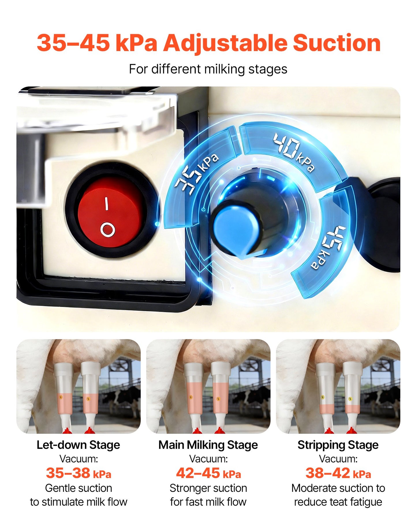 Cordless Goat Milking Machine with Stainless Steel Bucket & Rechargeable Battery