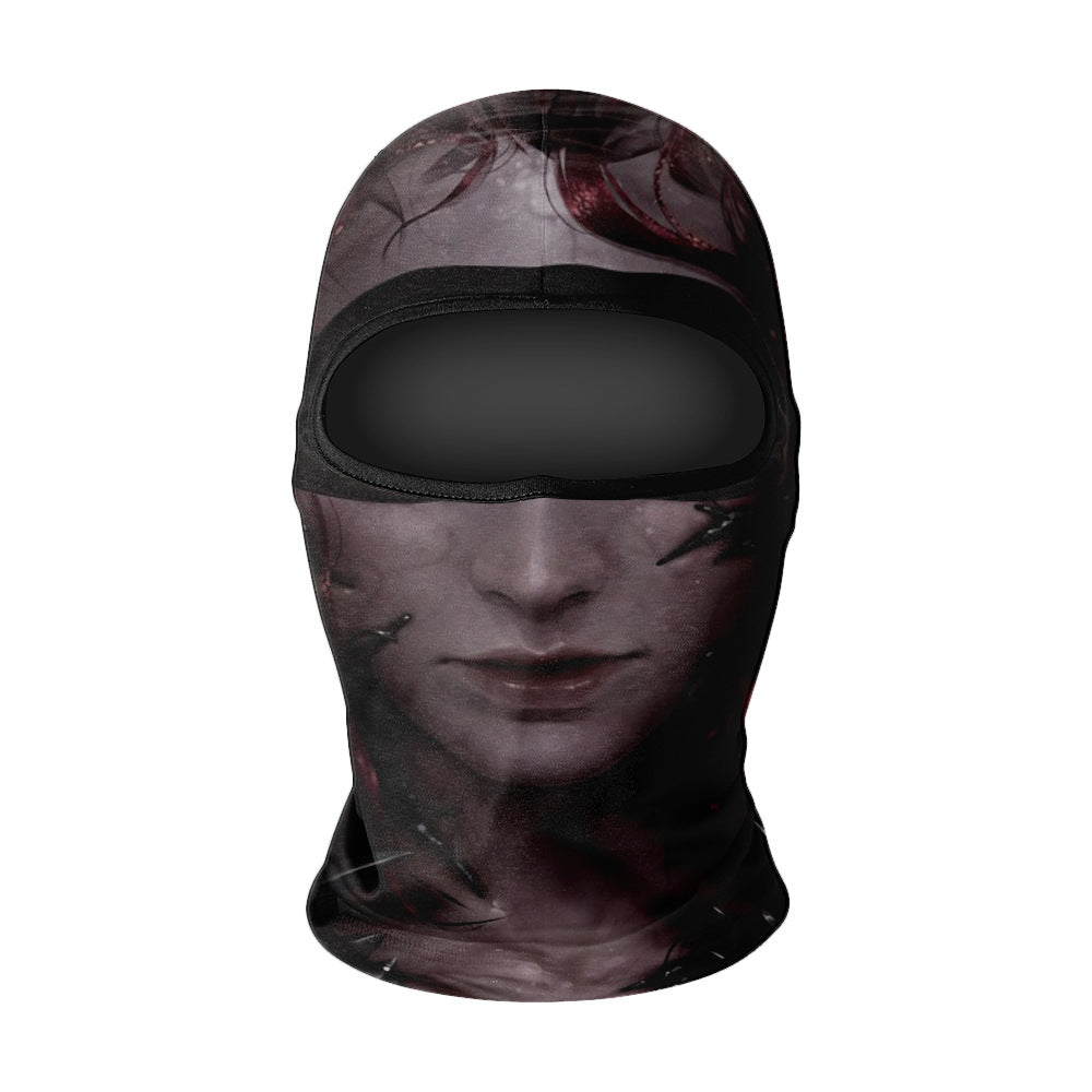 Outdoor Sun Protection Face Cover - Breathable Ice Silk