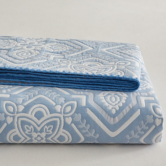 Double-Layer Cotton Blanket - Multi-Color & Size Options for Home Bedding