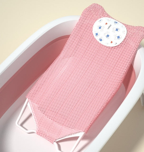 Baby Bathtub Non-slip Bath Mat Sponge for Safe Bathing - Multiple Colors