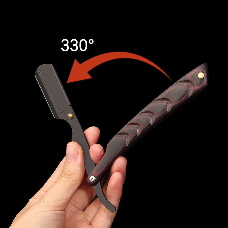 Manual Beard & Eyebrow Trimmer - Black