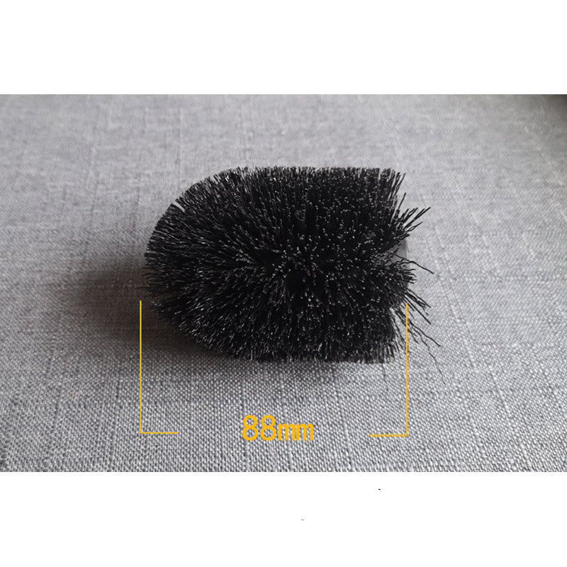 European Style Toilet Brush Set with Stand, Multiple Colors & Nylon Brush Head