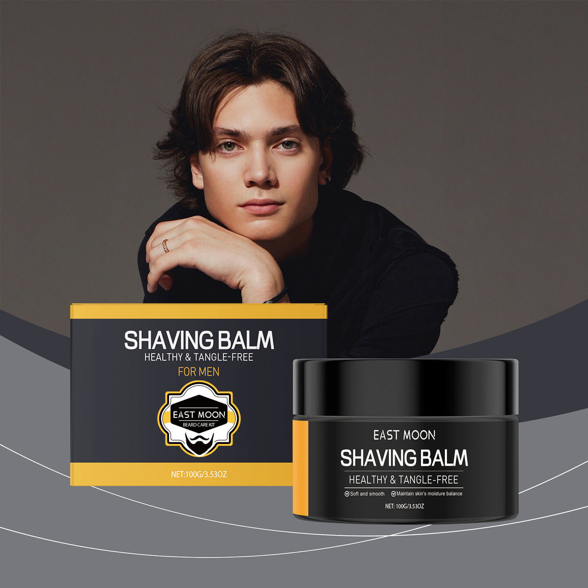 Shaving Cream Moisturizing & Smooth - 100g Facial Care