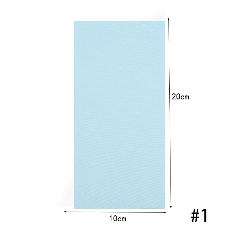 Self-Adhesive Cloth Patch Kit for Jackets Raincoats Tents & Umbrellas - 34 Colors 20x10cm