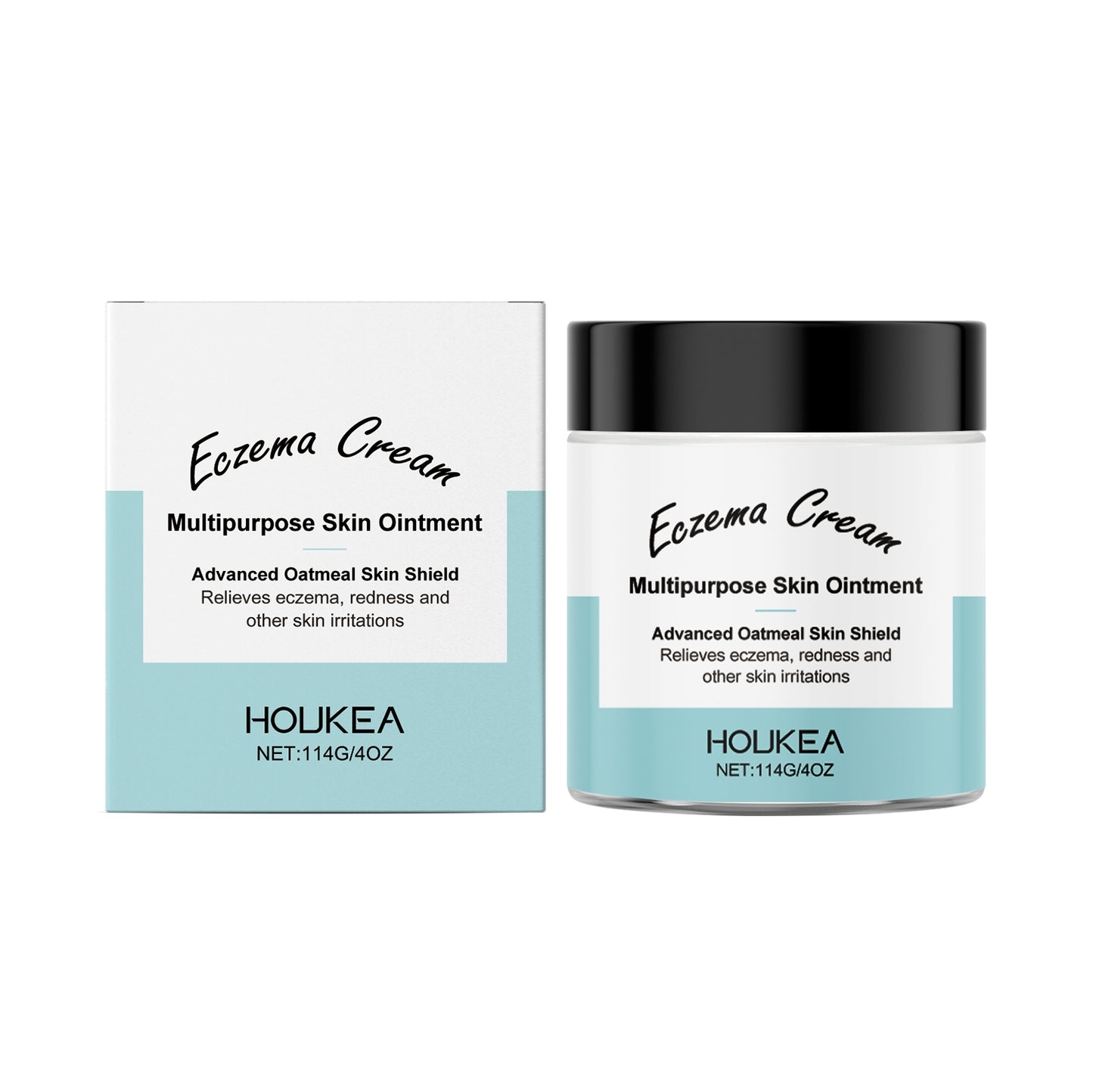 Eczema Soothing Body Care Cream - 114g, Oats & Mint for Sensitive Skin