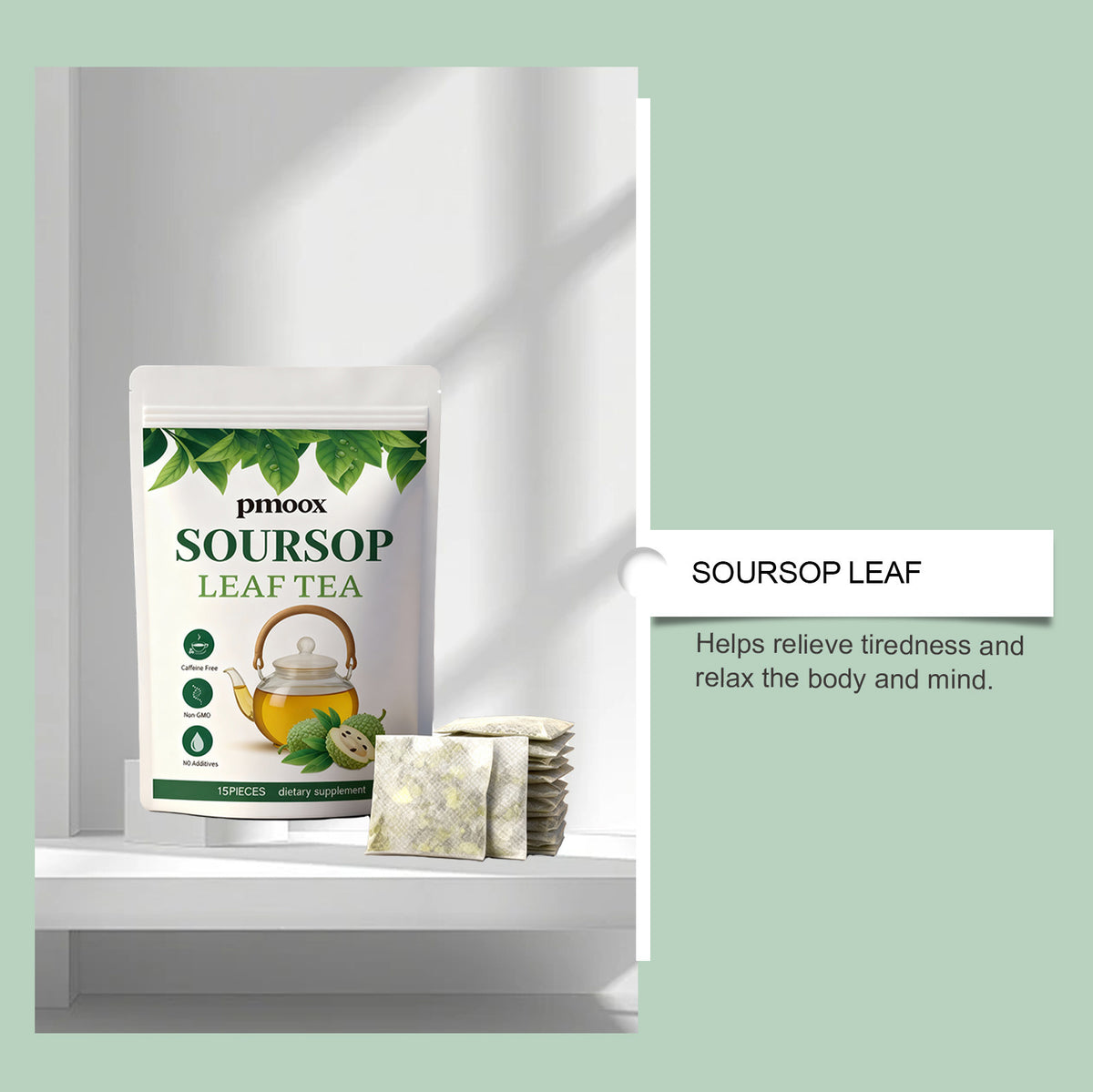 Soursop Leaf Tea - 15 Pieces Herbal Blend