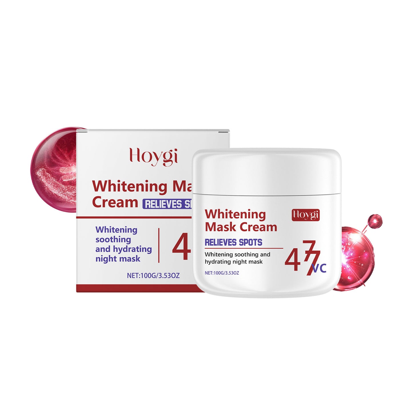 Moisturizing Facial Hydrating Mask - 100g Mild Skin Care