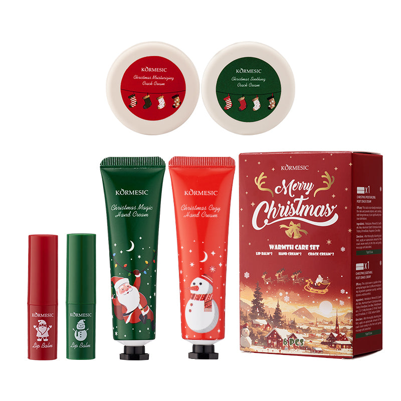 Christmas Warm Care Set - 6-Piece Body Care Combo