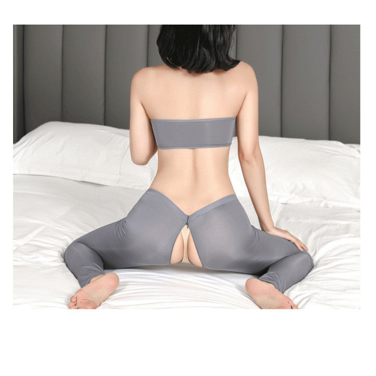 Unisex Elastic Leggings in Large Size - Comfortable Yoga & Lounge Pants