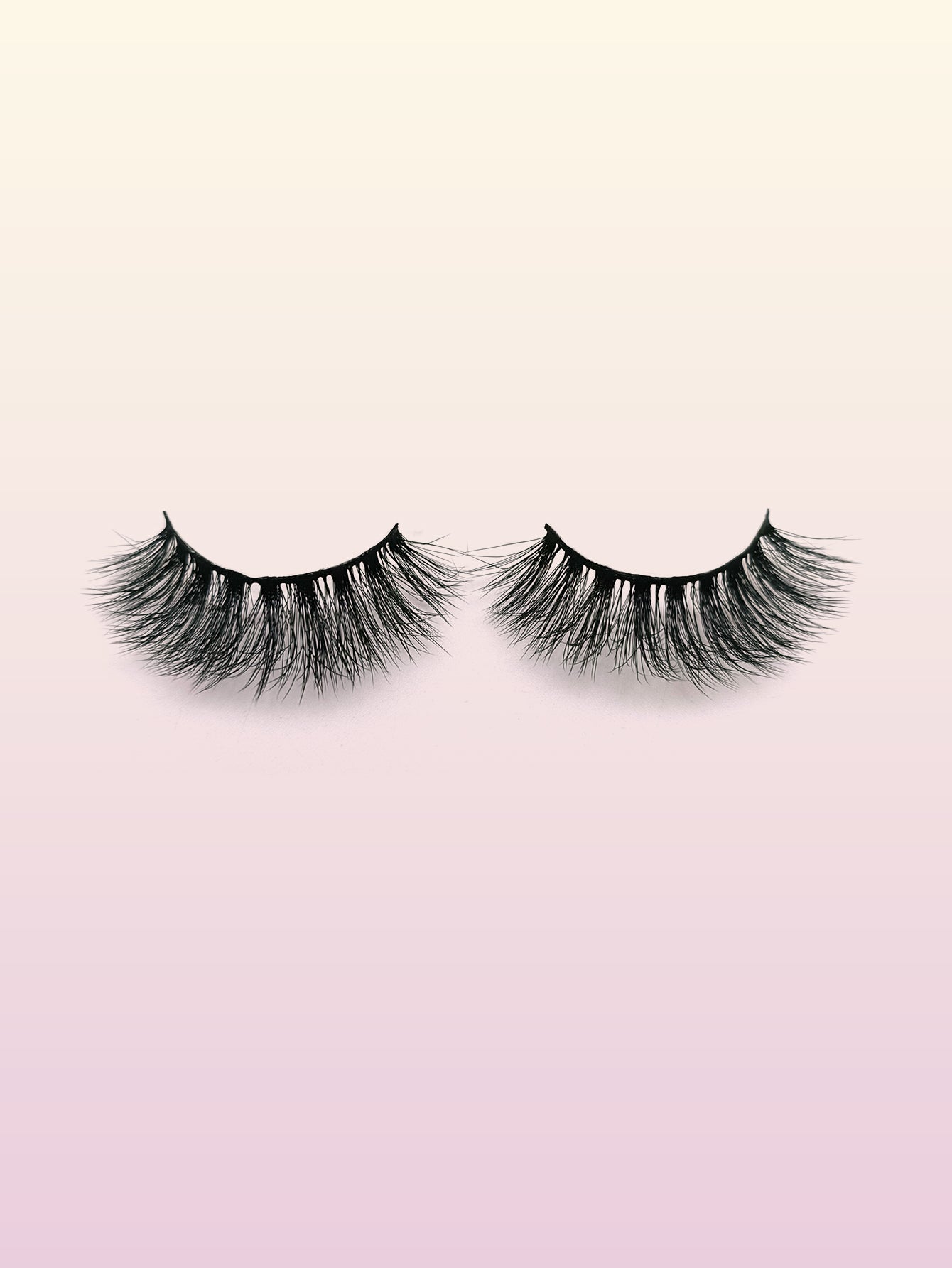 3D Premium Faux Mink False Eyelashes - Voluminous Cluster Style, 10 Pairs