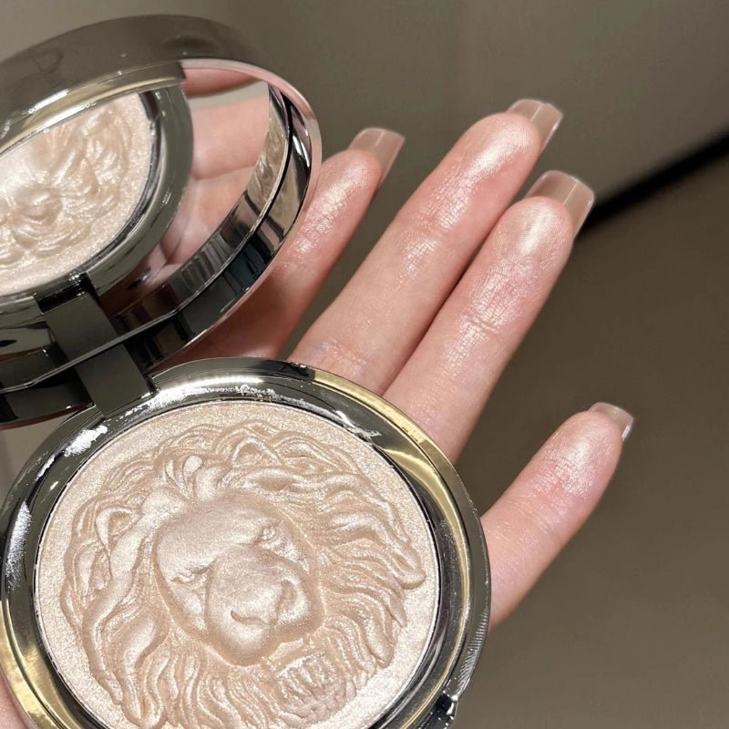 Portable Glitter Grooming Powder for Skin Tone & Facial Contour Makeup