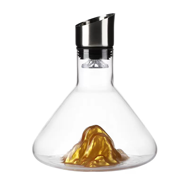 Wine Decanter Waterfall Elegant Crystal 1500ml - Multiple Styles