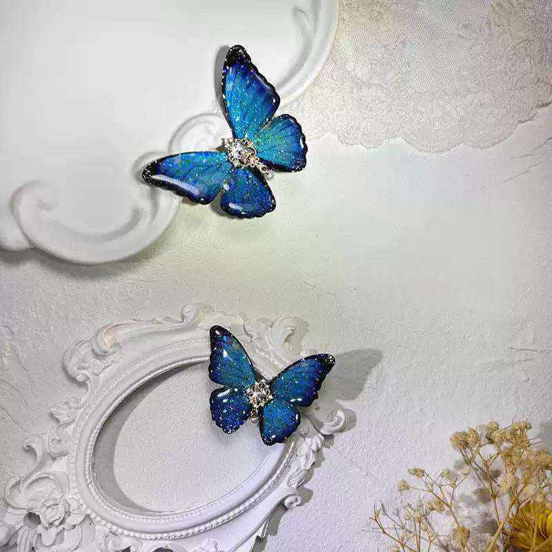 Butterfly Hair Clip - Resin Design