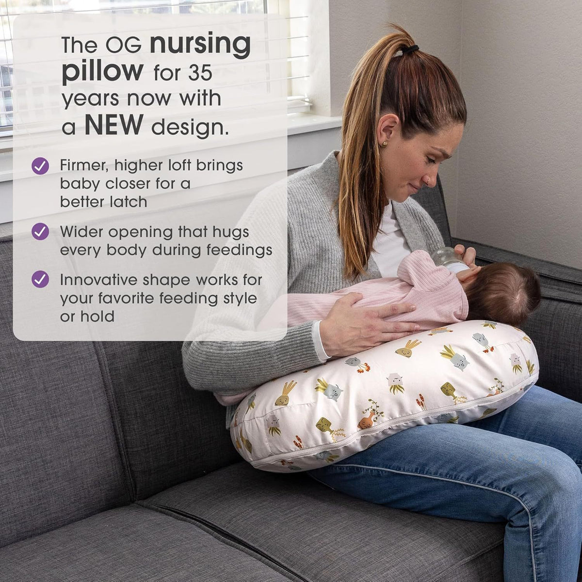 Multifunctional Baby Nursing Pillow - Removable Maternity Support Cushion