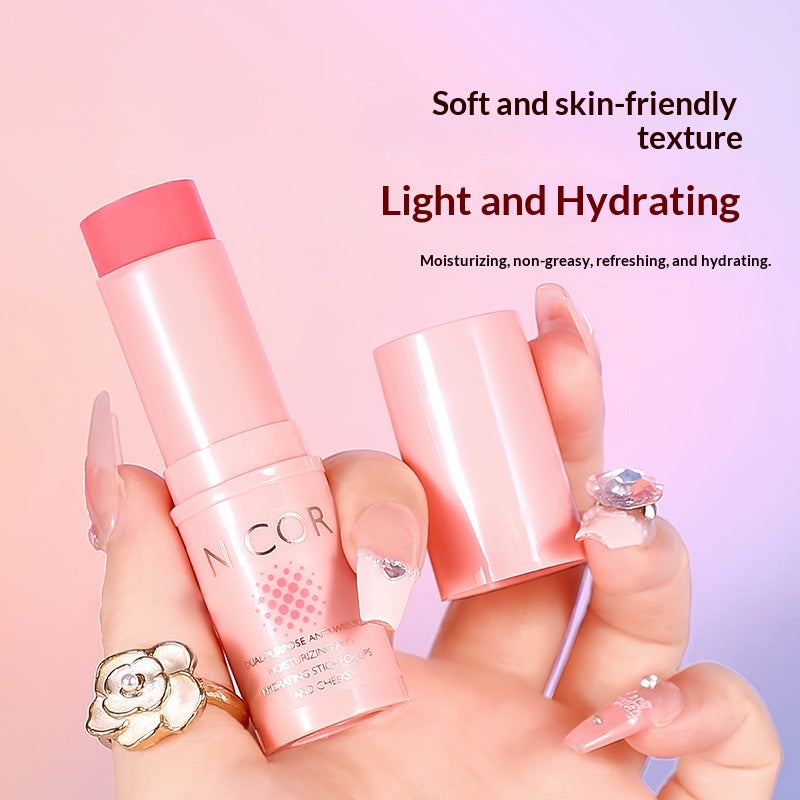 Dual-Use Lip and Cheek Anti-Wrinkle Moisturizing Stick - Hydrate Balm