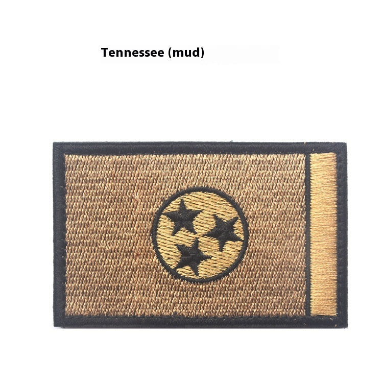 Embroidery Cloth Label with Double-Sided Velcro for Home & Garden Crafts