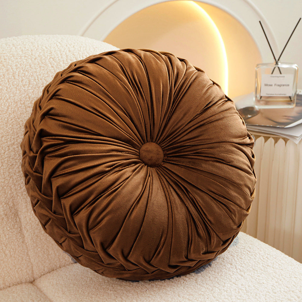 Solid Color Velvet Throw Pillow Cover 38x38cm Sofa Cushion Home Decor