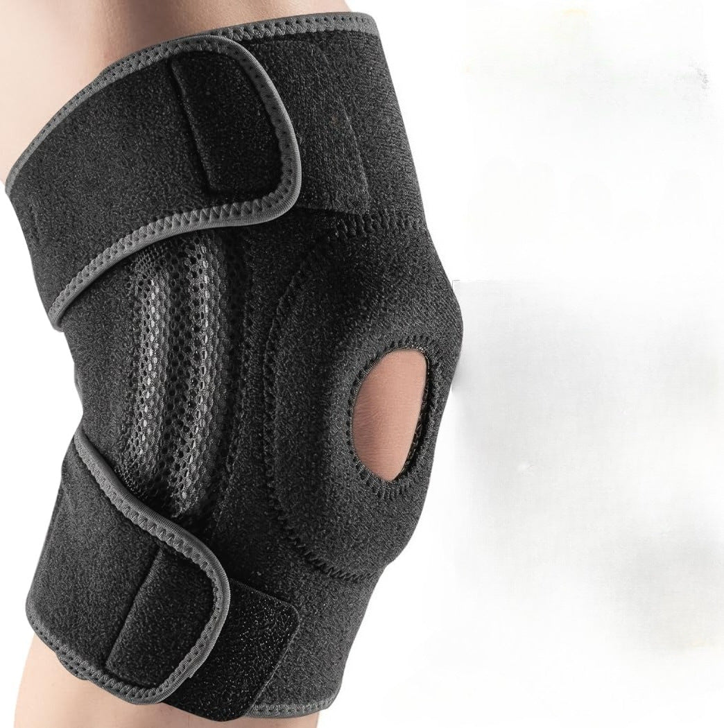 Compression Knee Brace with Patellar Shock-Absorbing Pad for Sports Protection