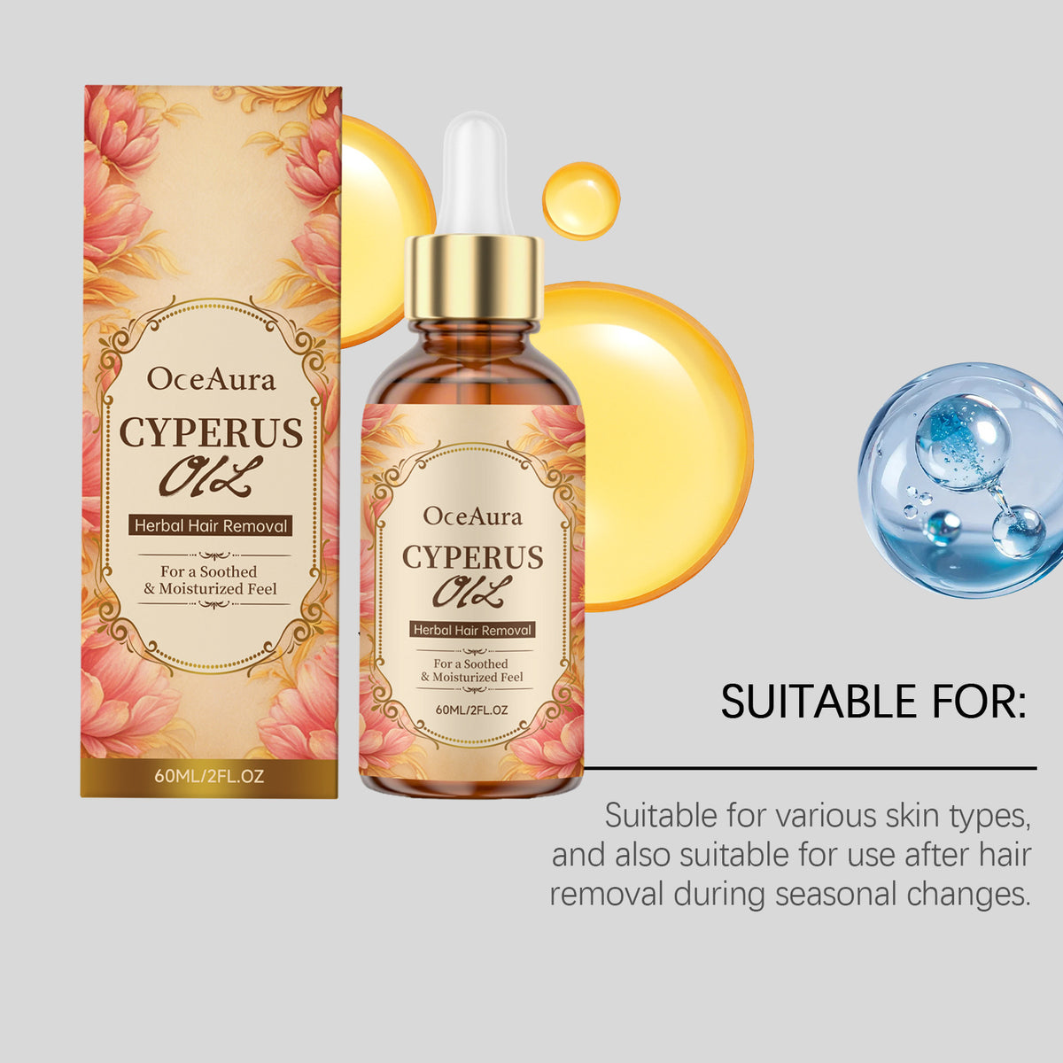 Cyperus Hair Removal Essential Oil