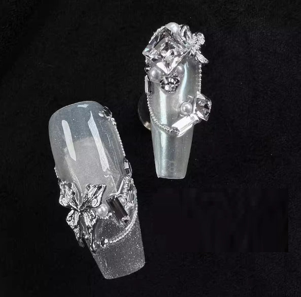 Professional Manicure Nail Tips Set - Custom Sizes for Nail Art & Beauty