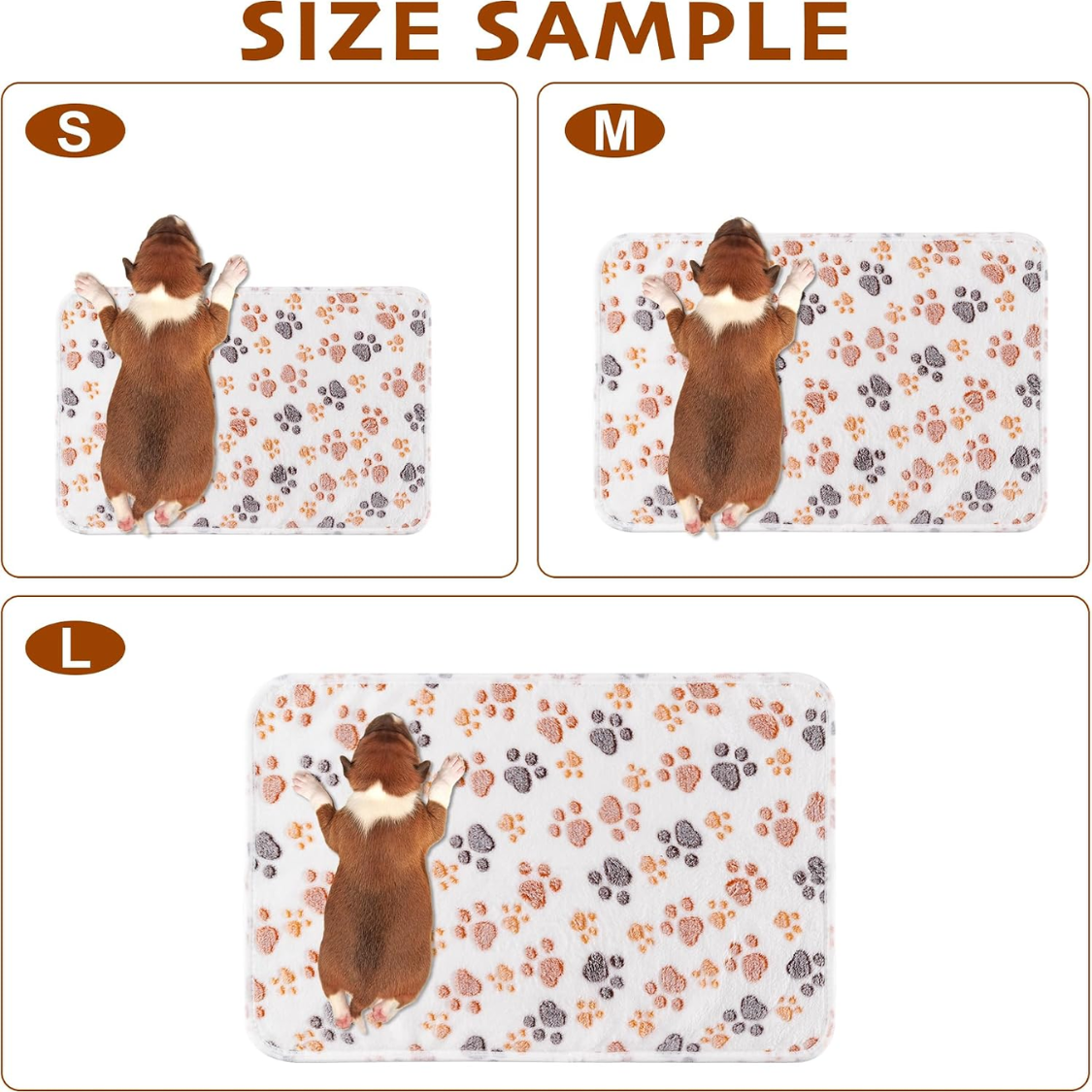 Multicolor Fluffy Pet Blanket Set - Soft Fleece Quilts for Cats & Dogs