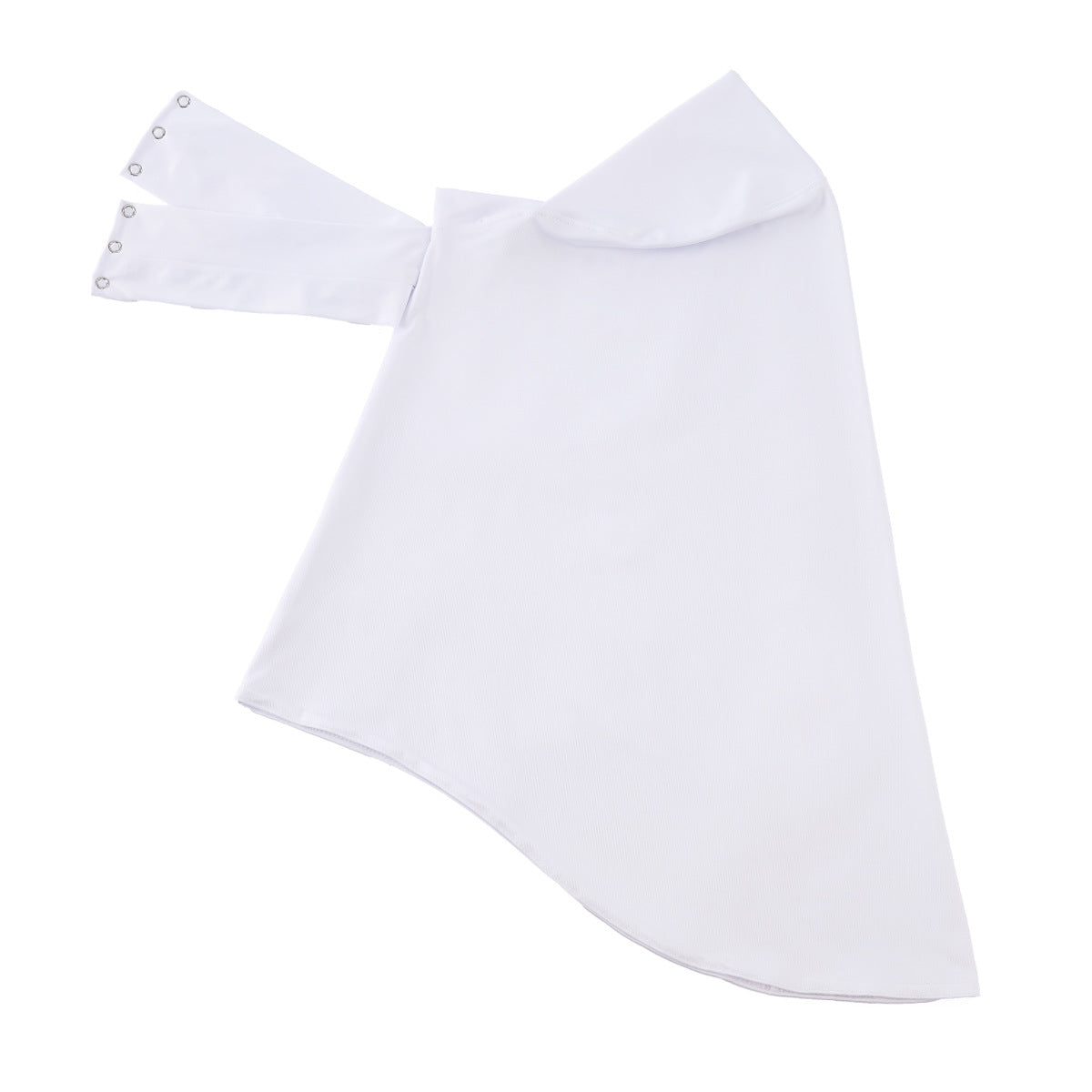Women's Linen Headscarf with Chin Closure