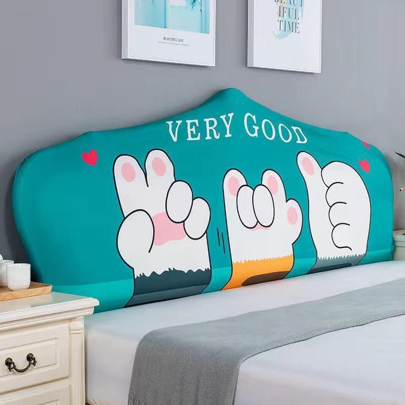Elastic Bedside Cover Special-Shaped European Style Universal Bed Head Protector