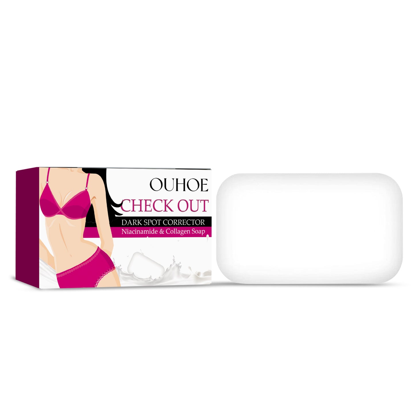 Brightening Body Soap with Niacinamide & Collagen for Elbows & Knees