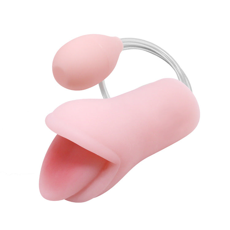 Men's Oral Sex Toy Flesh Color Personal Adult Wellness Device