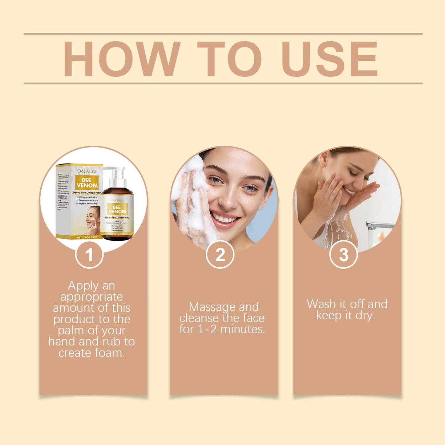 Hydrating Facial Cleanser with Collagen and Hyaluronic Acid