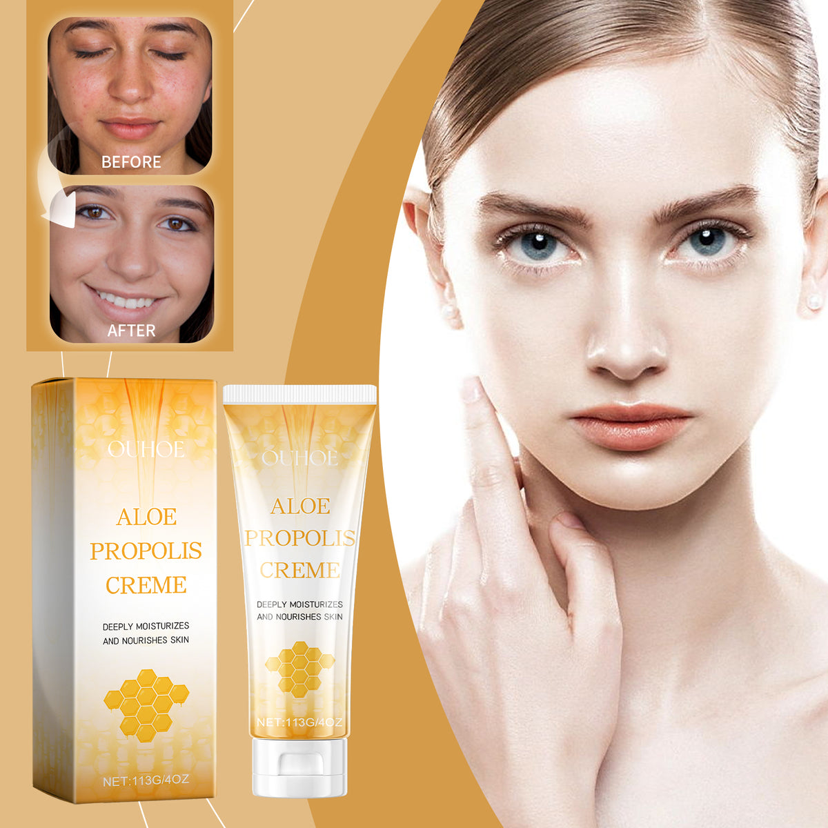 Aloe Propolis Moisturizing Cream 113g