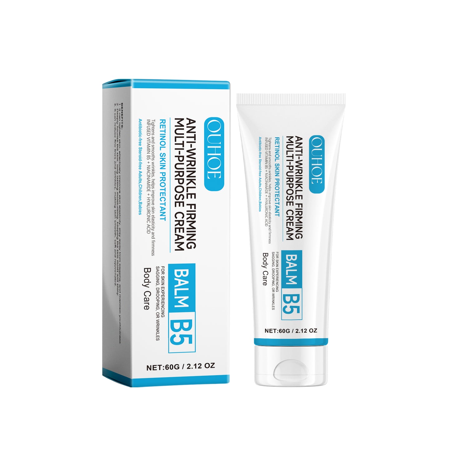 Anti-Wrinkle Firming Body Cream with Niacinamide & Hyaluronic Acid