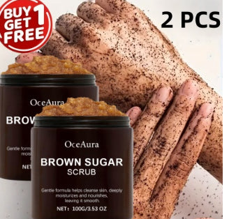 Brown Sugar Body Scrub Cream - Gentle Exfoliating