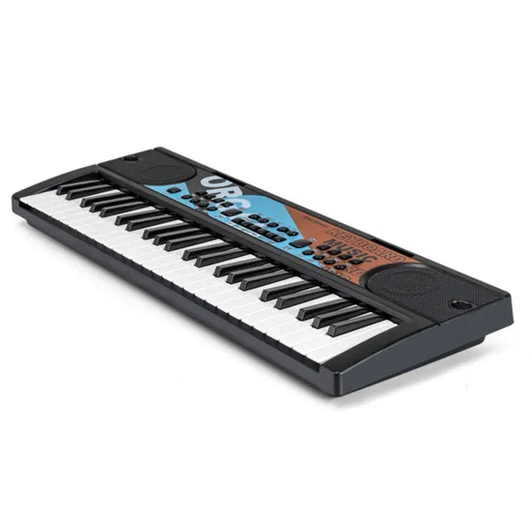 Kids Electronic Keyboard with Microphone - 49 Keys, 8 Tones