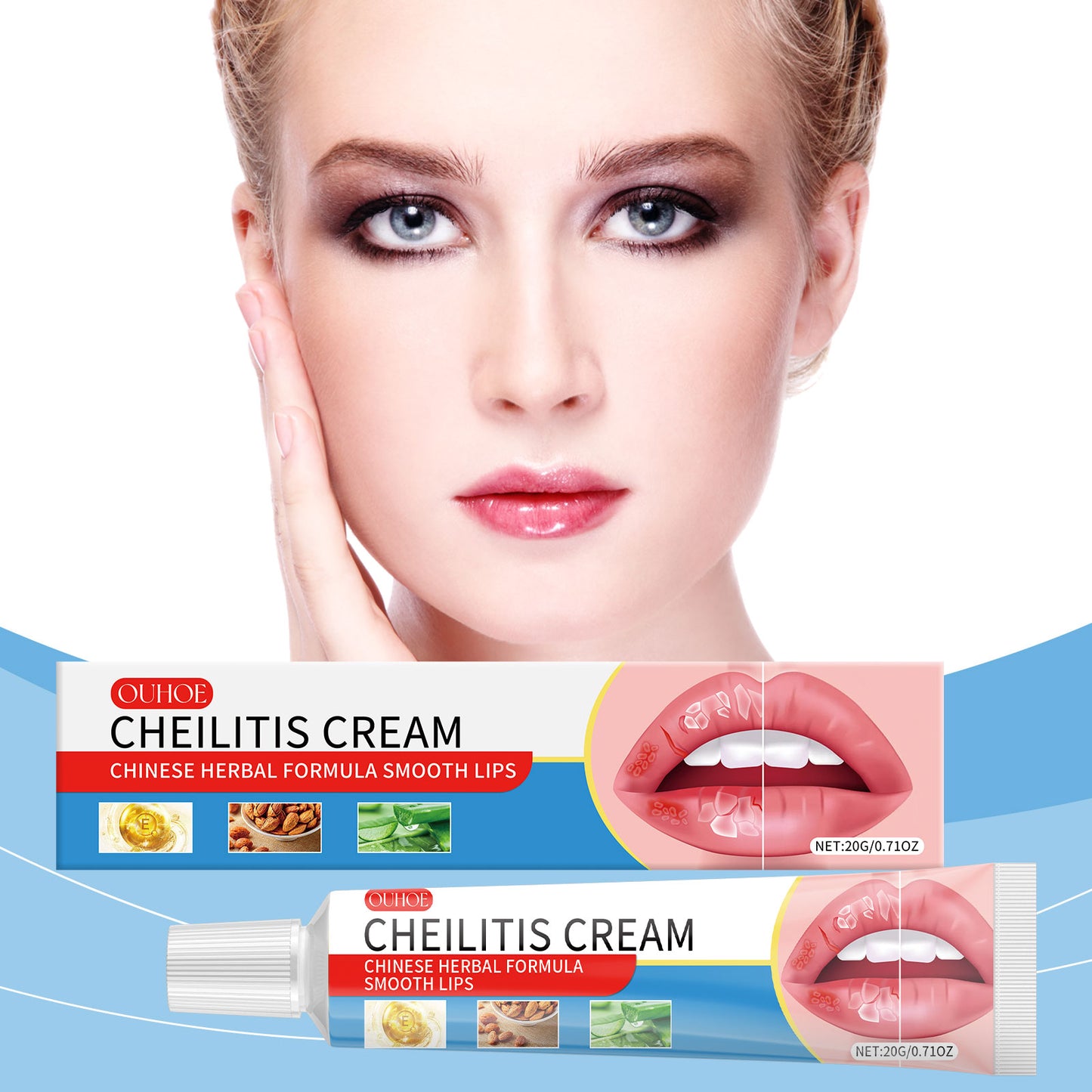 Moisturizing Lip Balm with Vitamin E & Shea Butter - Deep Hydration