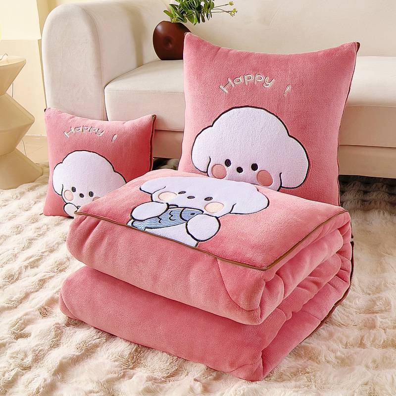 Cute Dog Design Pillow Cover Multi-Size & Color Options - Home Bedding