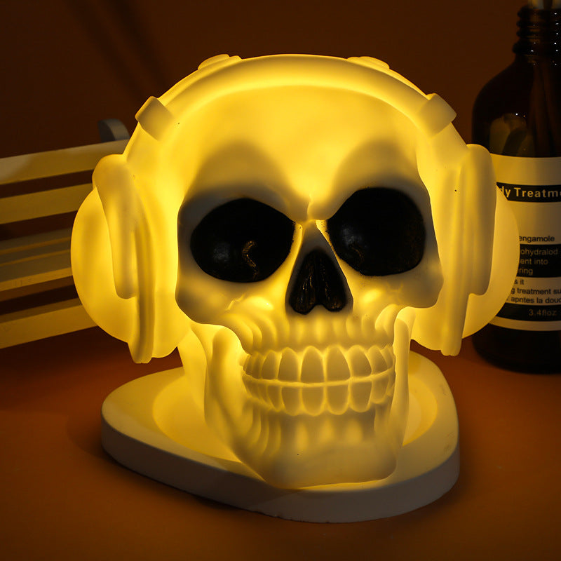 Halloween LED Night Light Pumpkin Ghost Lamp Decor - Battery-Powered