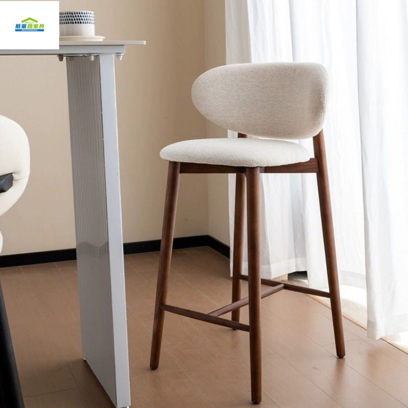Modern Solid Wood Table and Chair Set - Multiple Colors & Heights