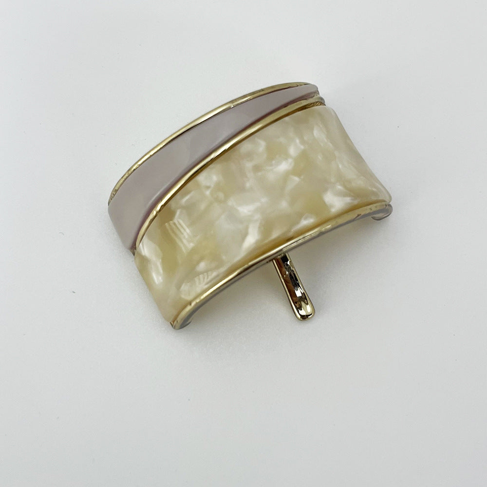 Metal Hair Clip for Low Ponytail, Multiple Colors