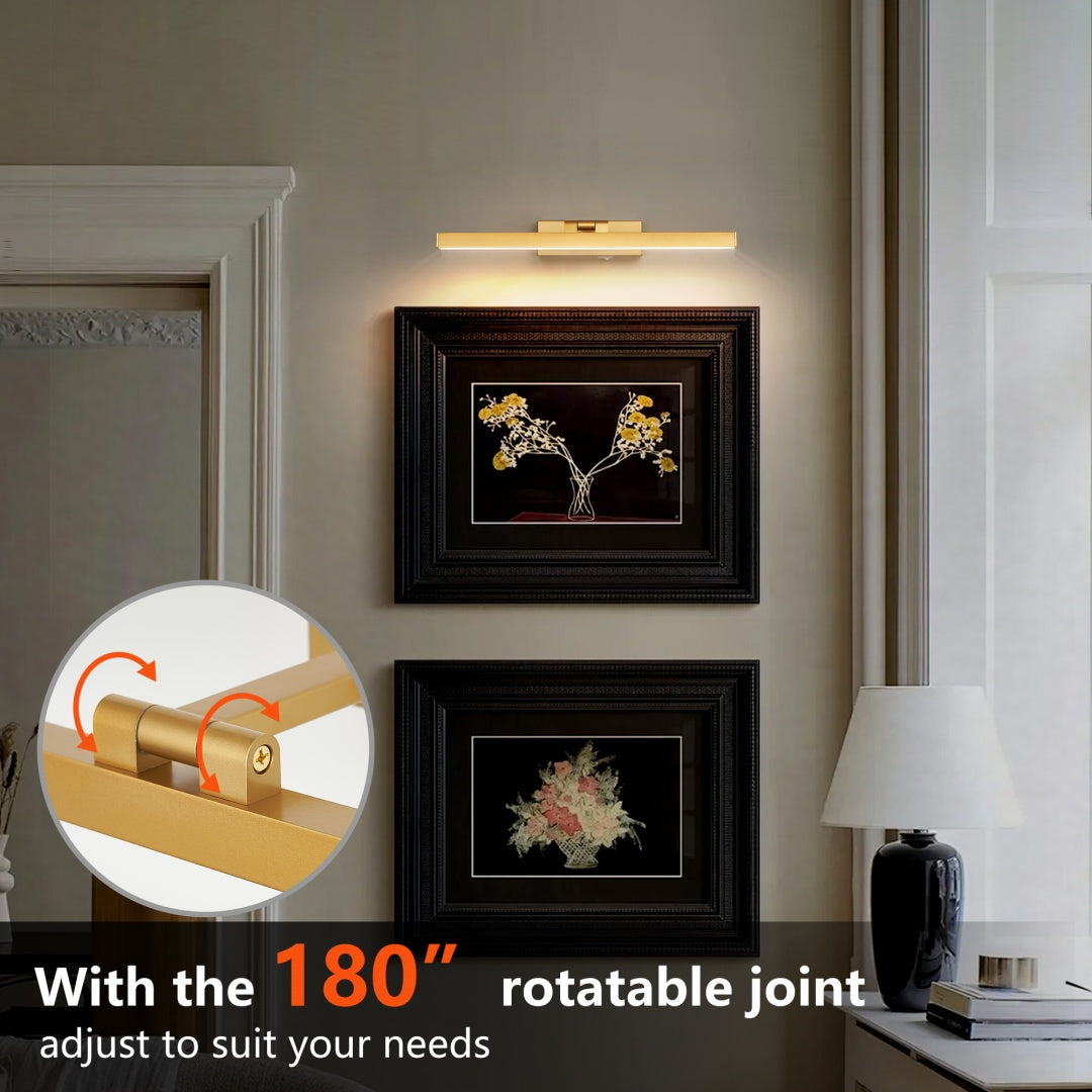 16-Inch Modern Dimmable LED Bathroom Vanity Light Fixture