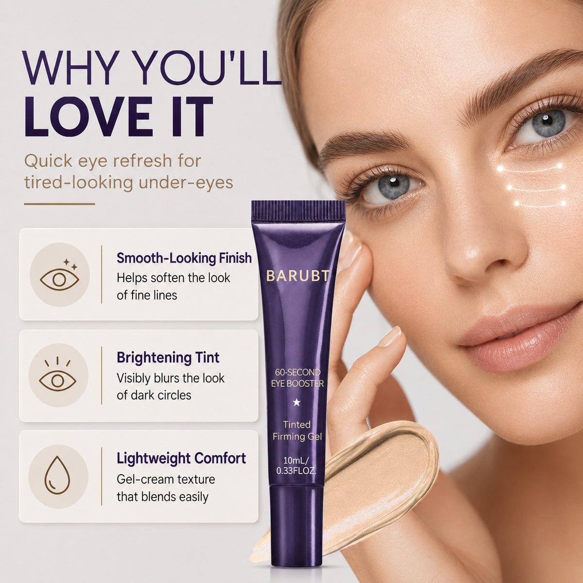Eye Cream For Hydrating The Skin Around Eyes