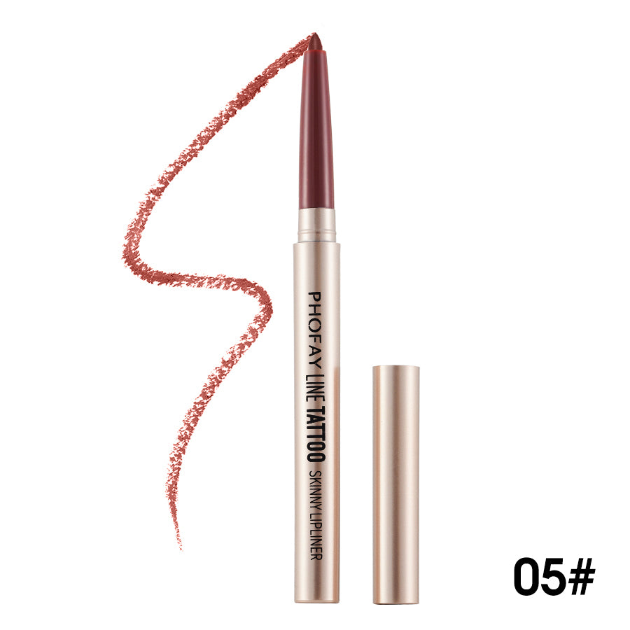 Waterproof Lip Liner Pencil - Long Lasting Contour and Definition