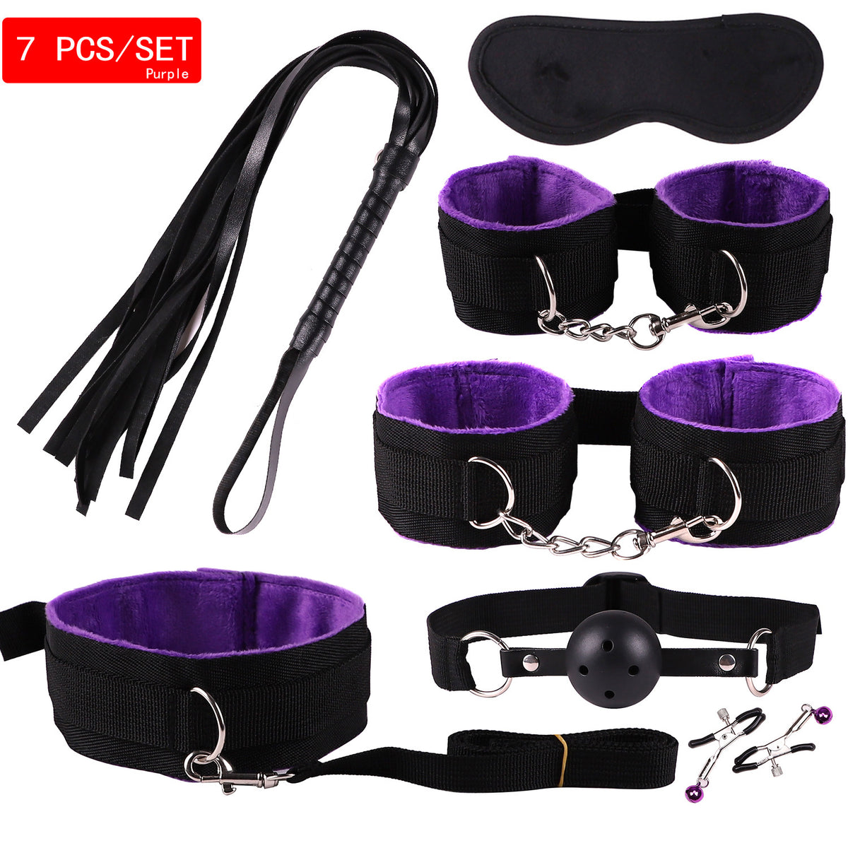 Adult Bondage Nylon Leather Suit Set - Multiple Variants